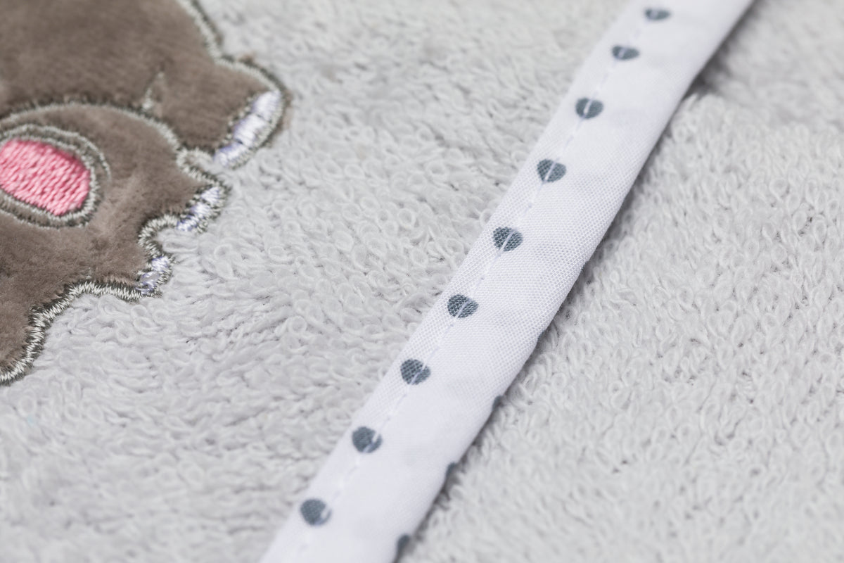 Hooded Bath Towel Set 100x100 cm