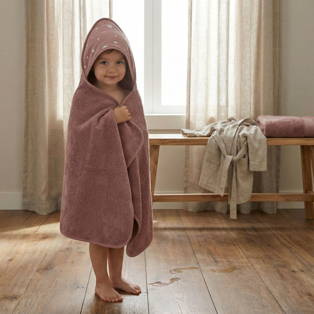 Hooded Bath Towel 75x75 cm