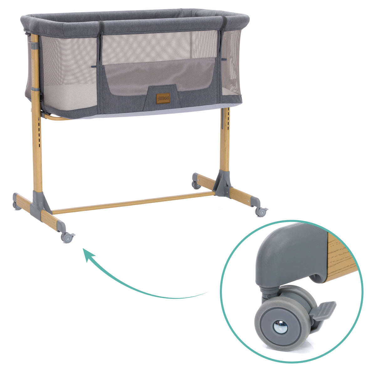 Air Bedside Cot