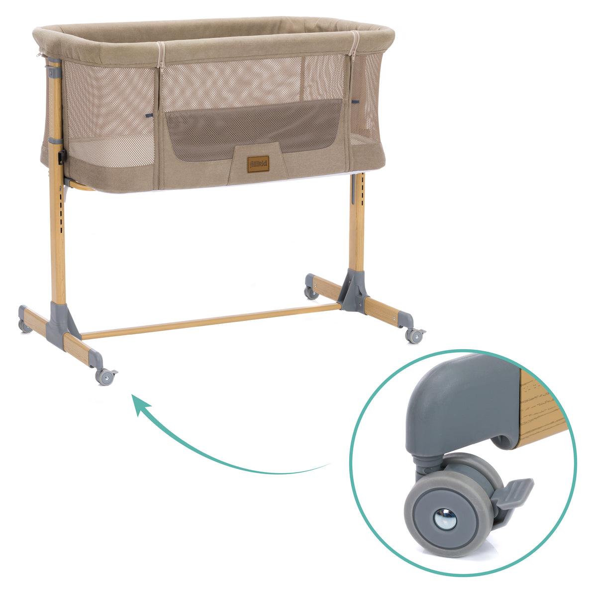 Air Bedside Cot