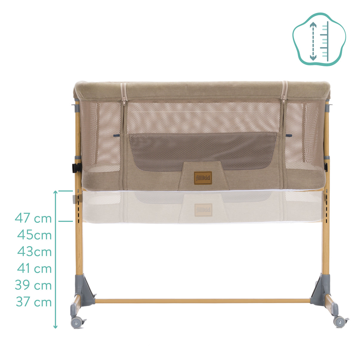 Air Bedside Cot