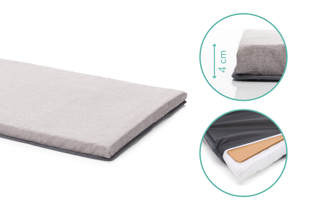 Paris Travel Cot with Comfort Mattress