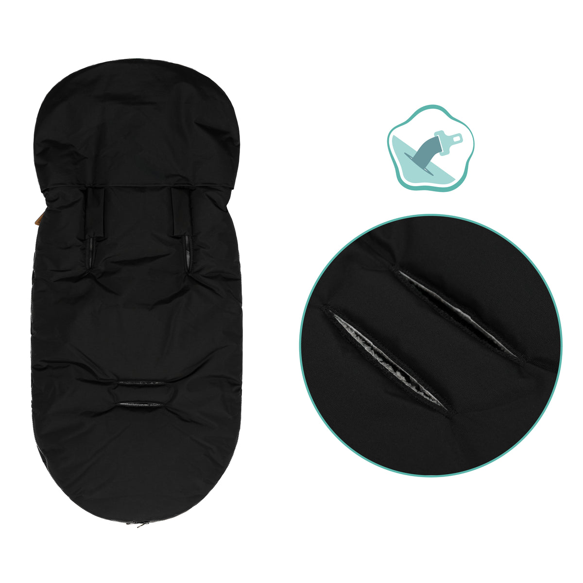 Winterfußsack Hybrid
