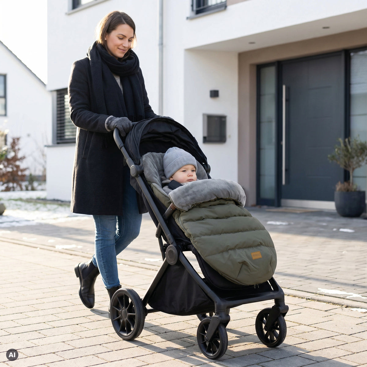 Winterfußsack Hybrid
