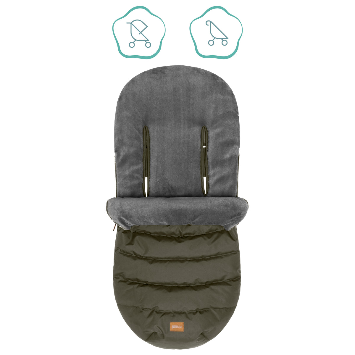 Winterfußsack Hybrid