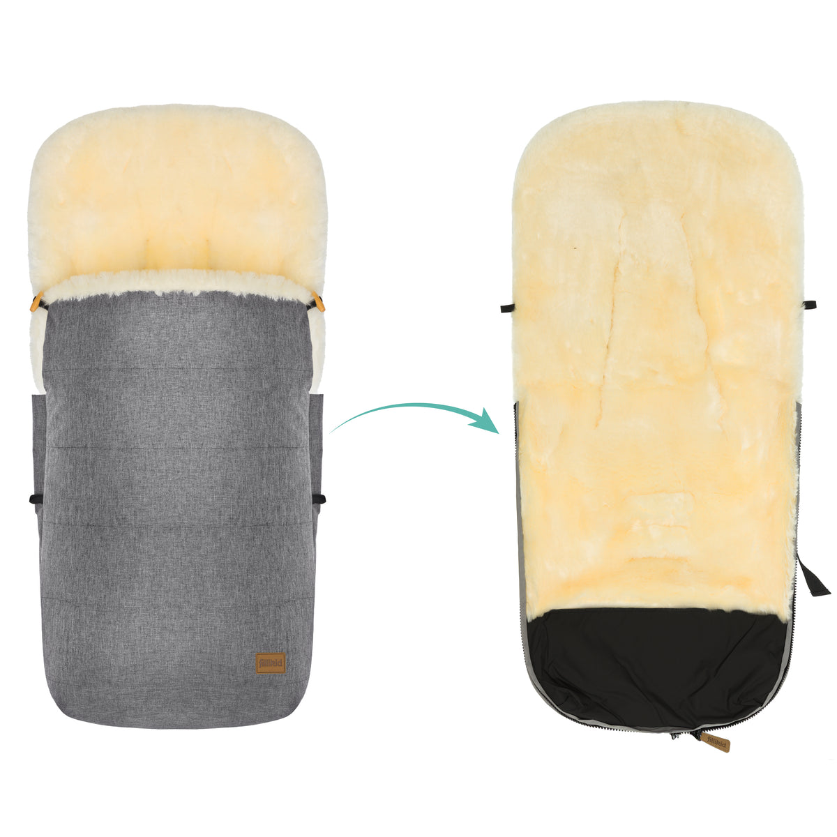 Winterfußsack Bernina