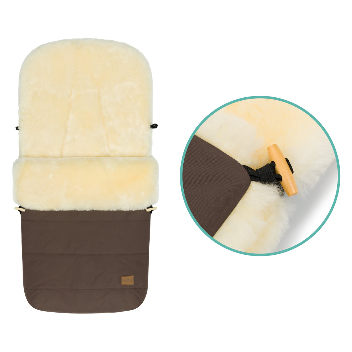 Winterfußsack Bernina