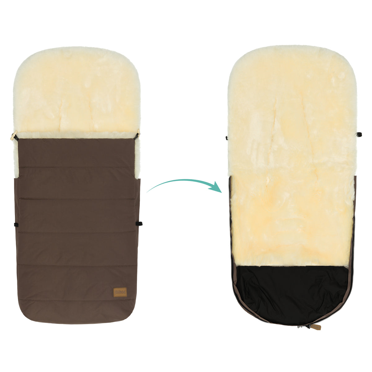 Winterfußsack Bernina