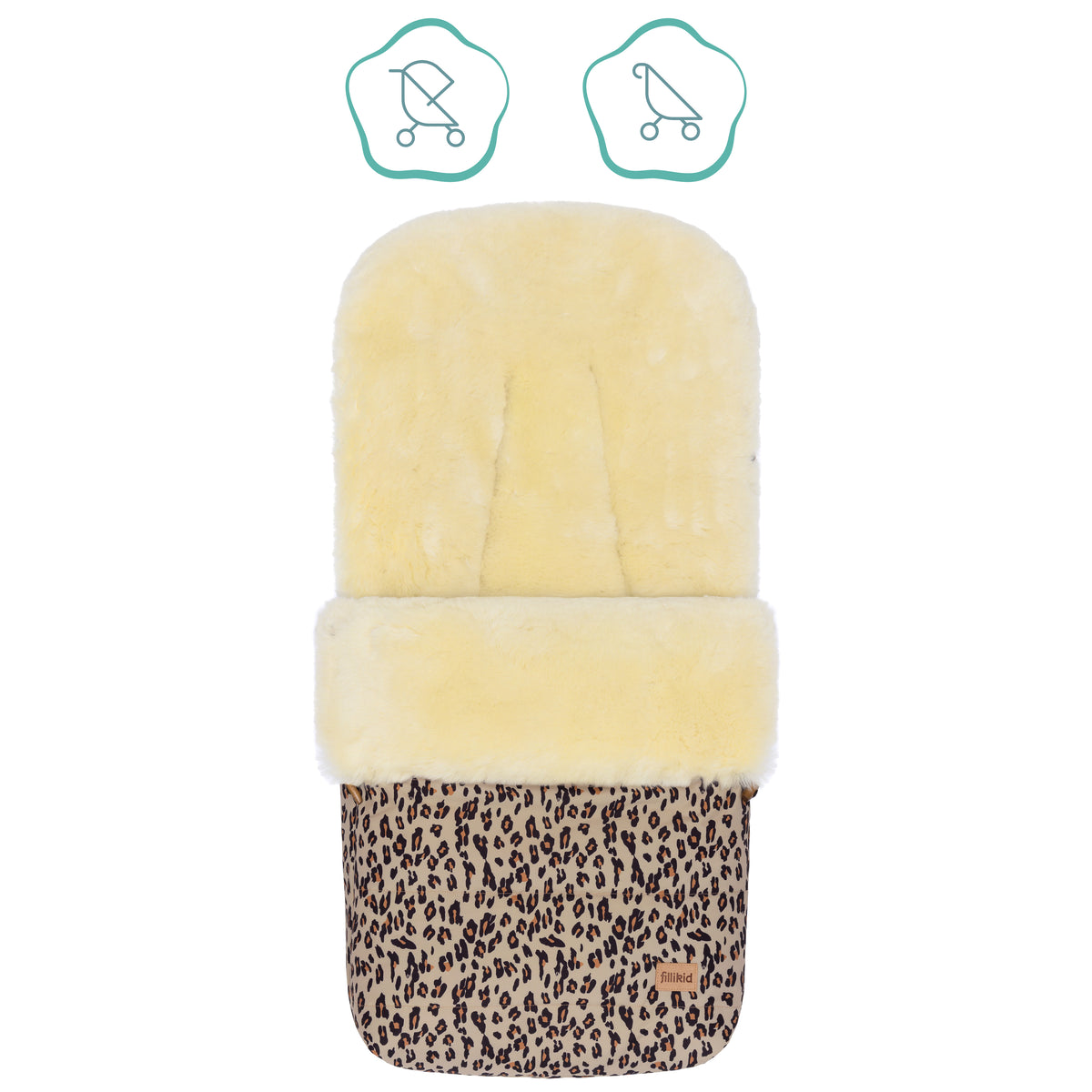 Winterfußsack Bernina Animal Leopard