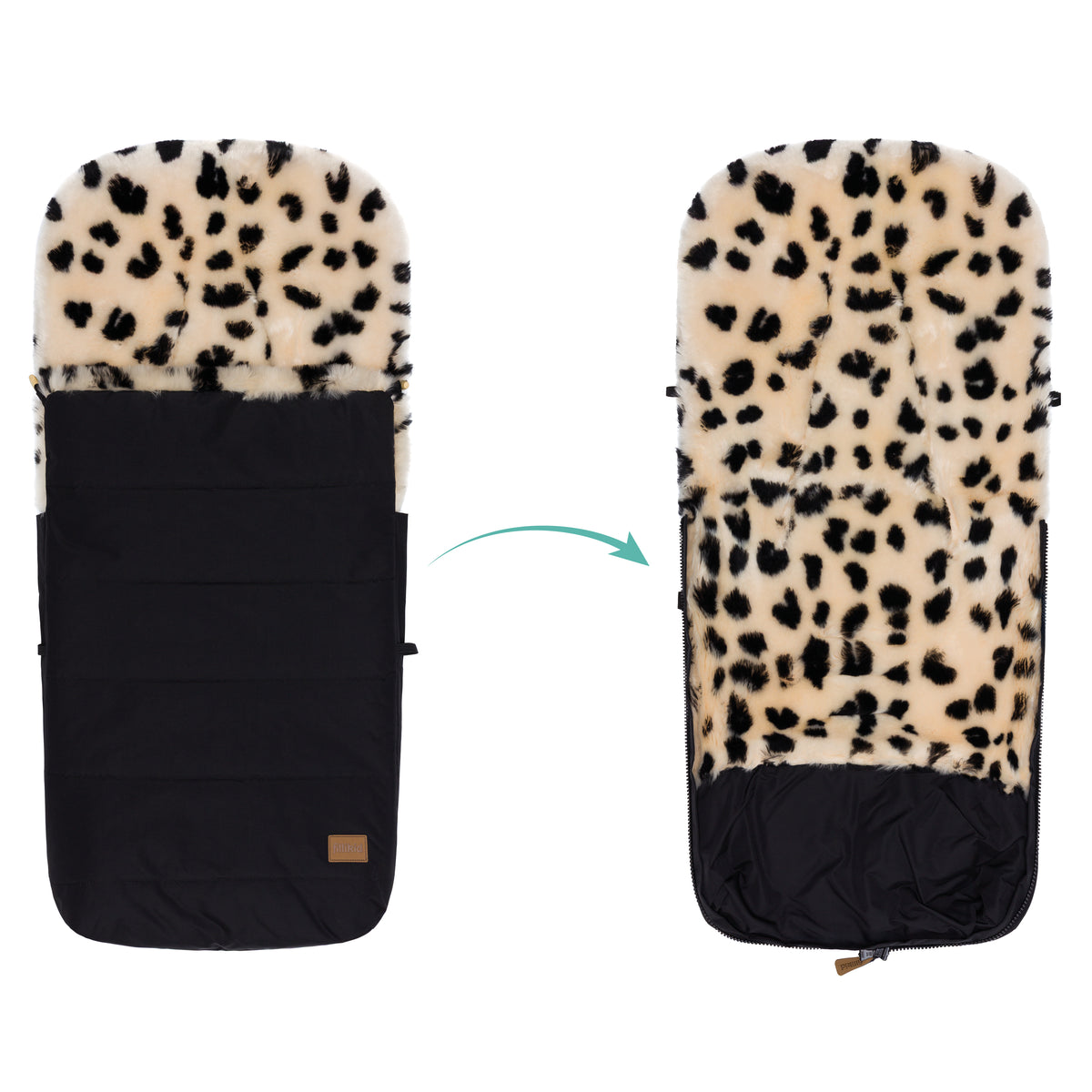 Winterfußsack Bernina Snow Leopard