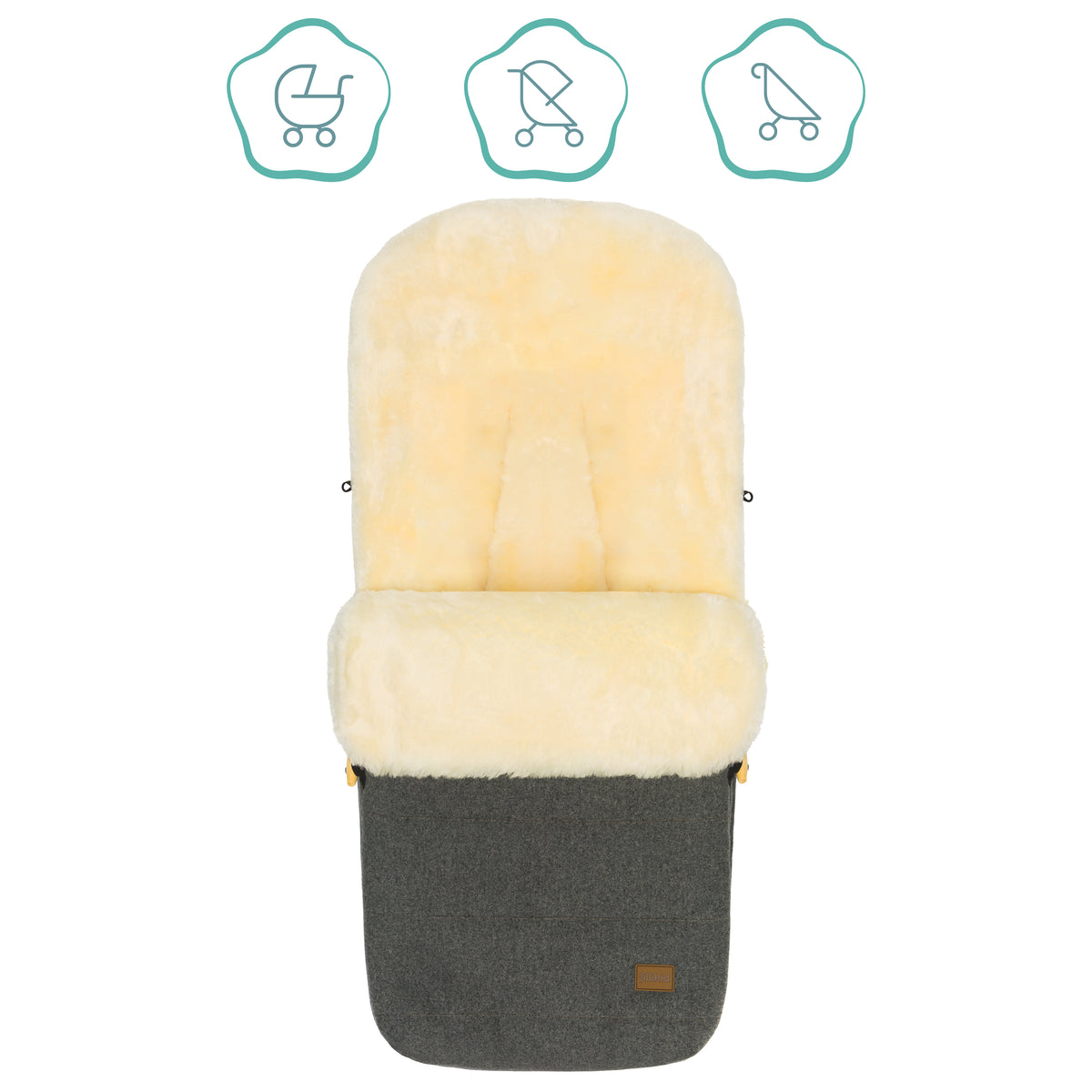 Winterfußsack Bernina Wool