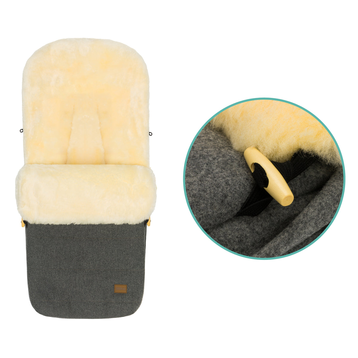 Winterfußsack Bernina Wool