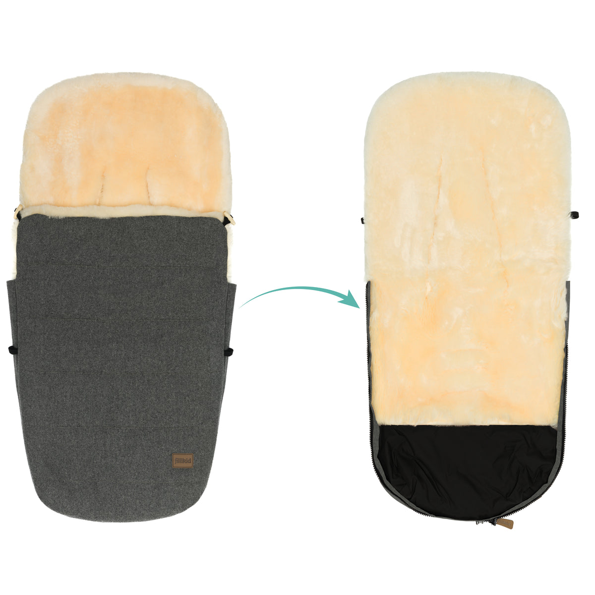 Winterfußsack Bernina Wool