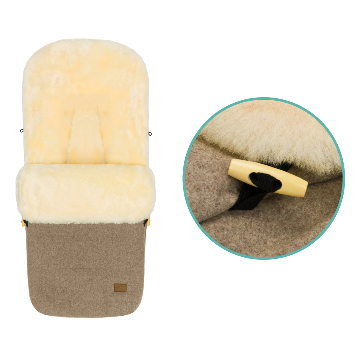 Winterfußsack Bernina Wool