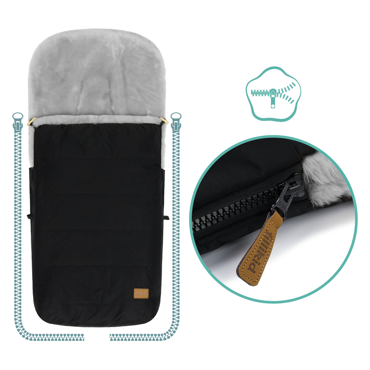Winterfußsack Bernina Alpina