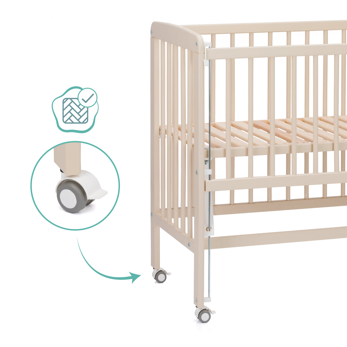 Nino Bedside Cot