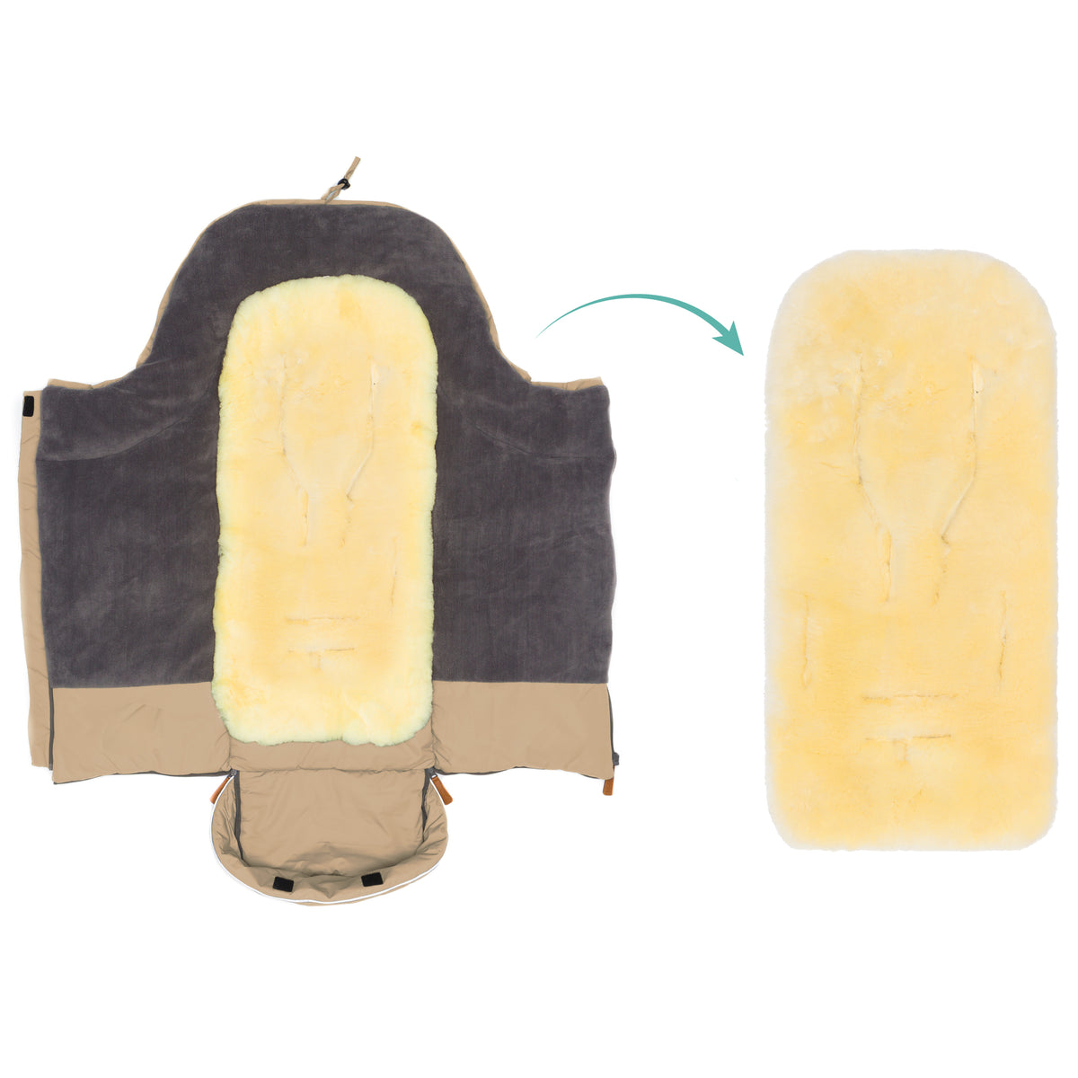Winterfußsack Nanga