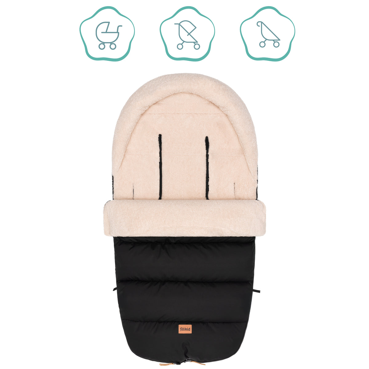 Winter Footmuff Atlas Teddy