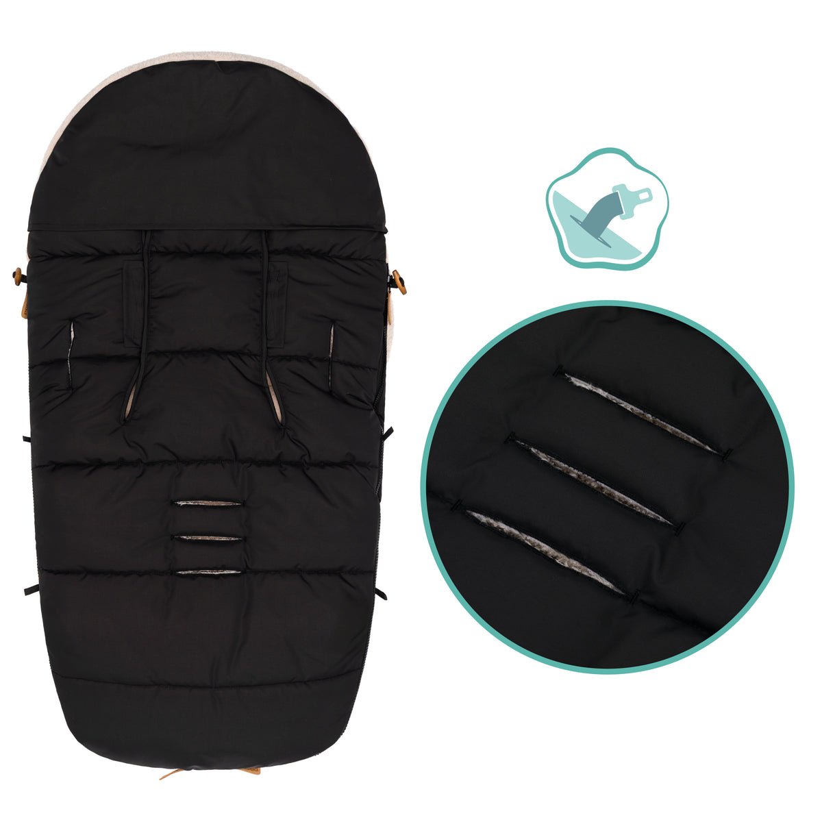 Winter Footmuff Atlas Teddy