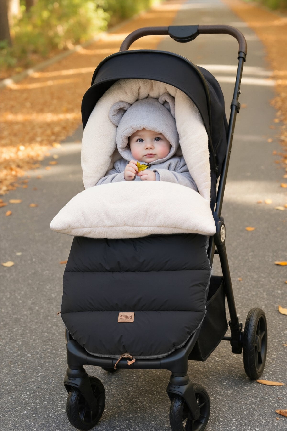 Winterfußsack Atlas Teddy