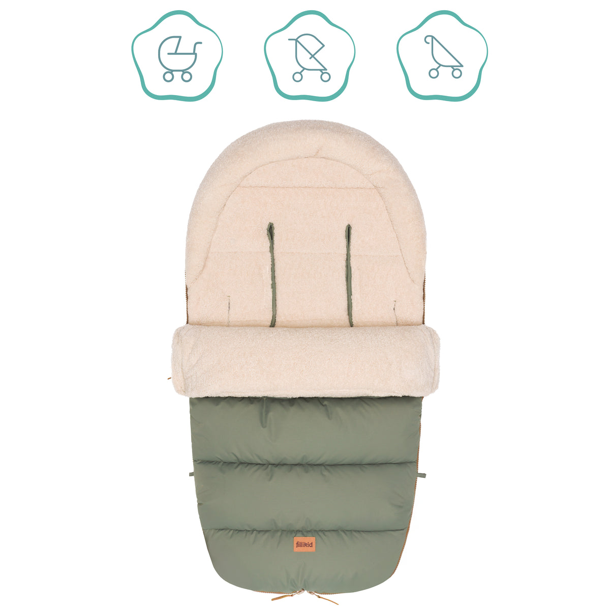 Winter Footmuff Atlas Teddy