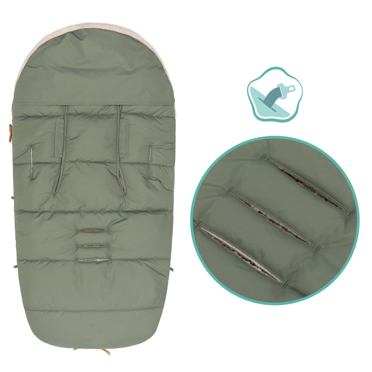 Winter Footmuff Atlas Teddy