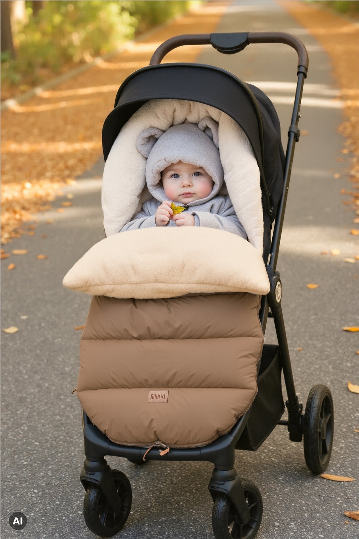 Winter Footmuff Atlas Teddy