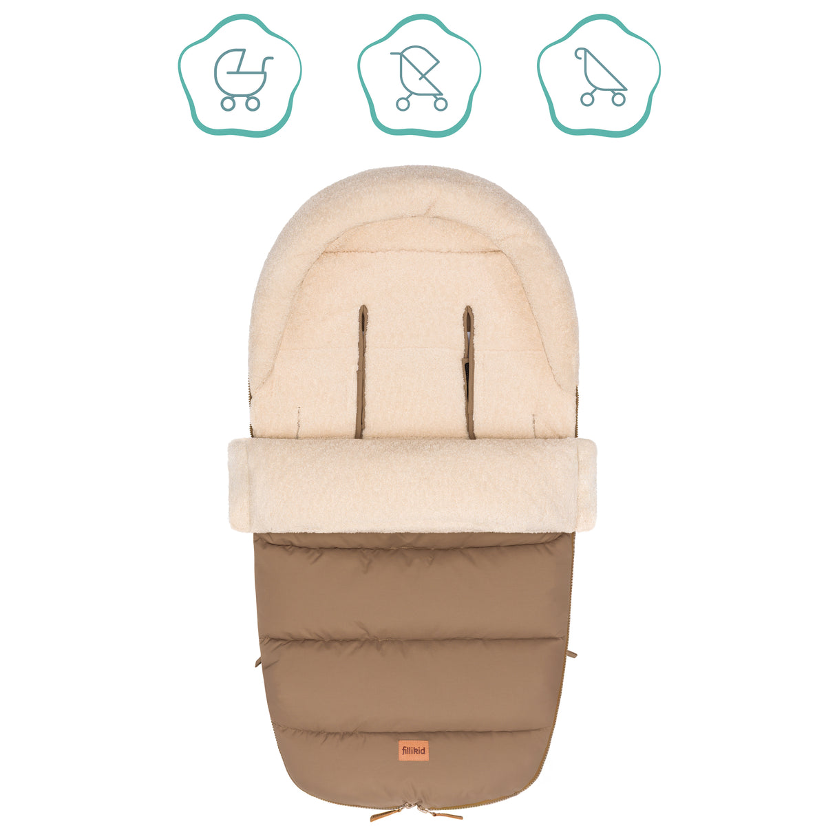 Winter Footmuff Atlas Teddy