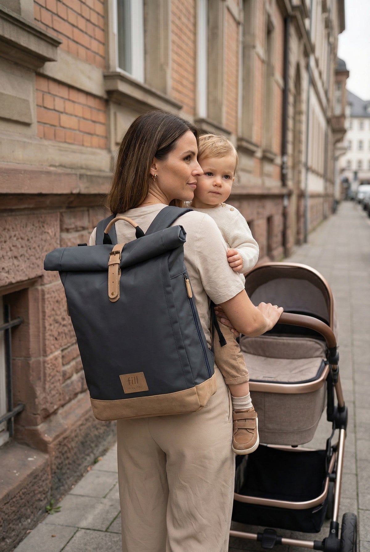 Wickelrucksack Rolltop Berlin