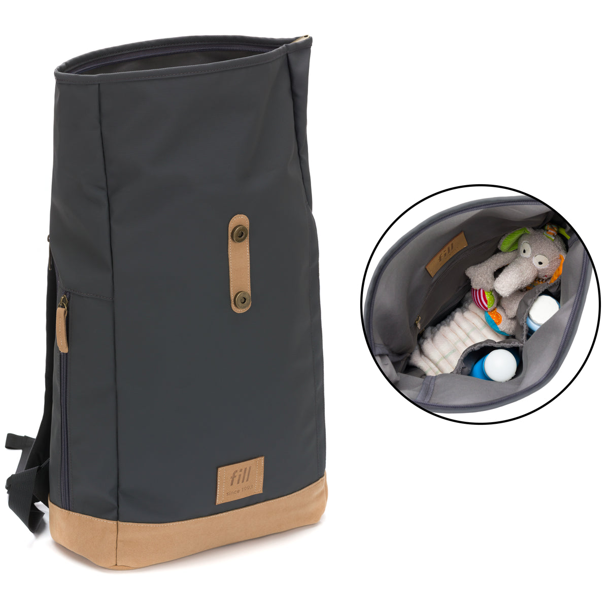 Wickelrucksack Rolltop Berlin