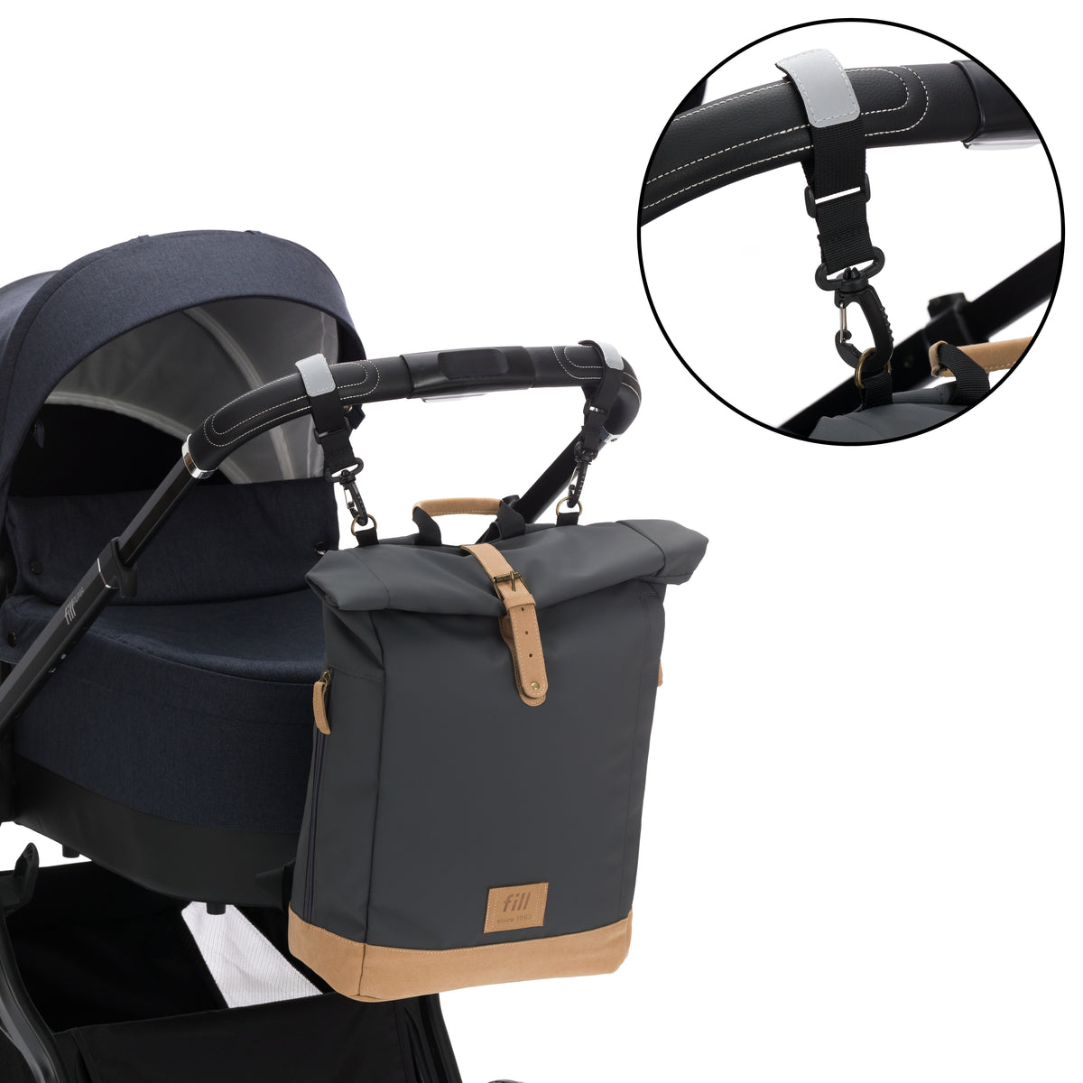 Wickelrucksack Rolltop Berlin