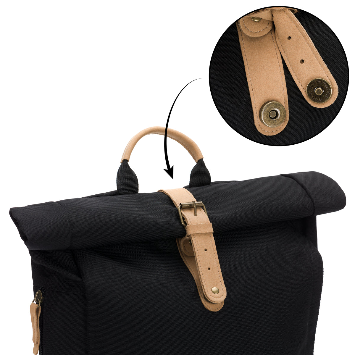 Wickelrucksack Rolltop Berlin
