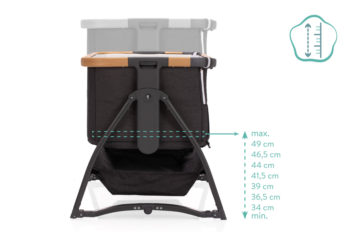 Scandic Bedside Cot
