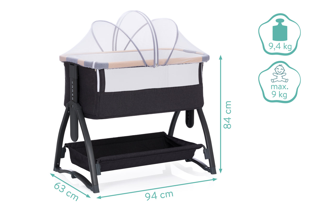 Scandic Bedside Cot