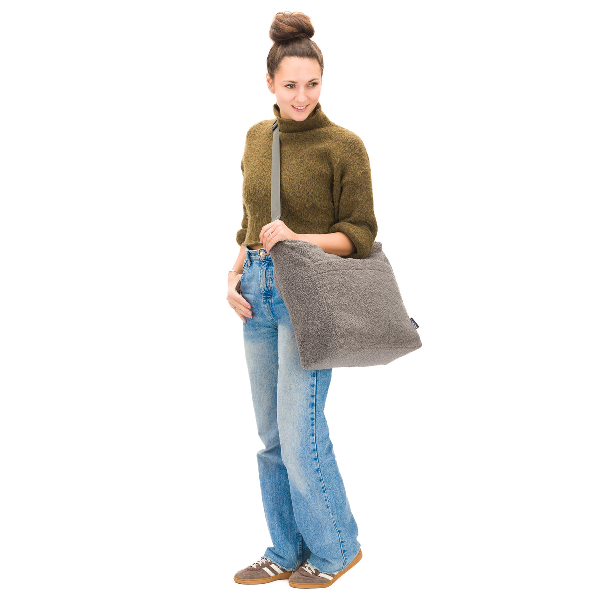 Changing Bag Teddy Big Grey