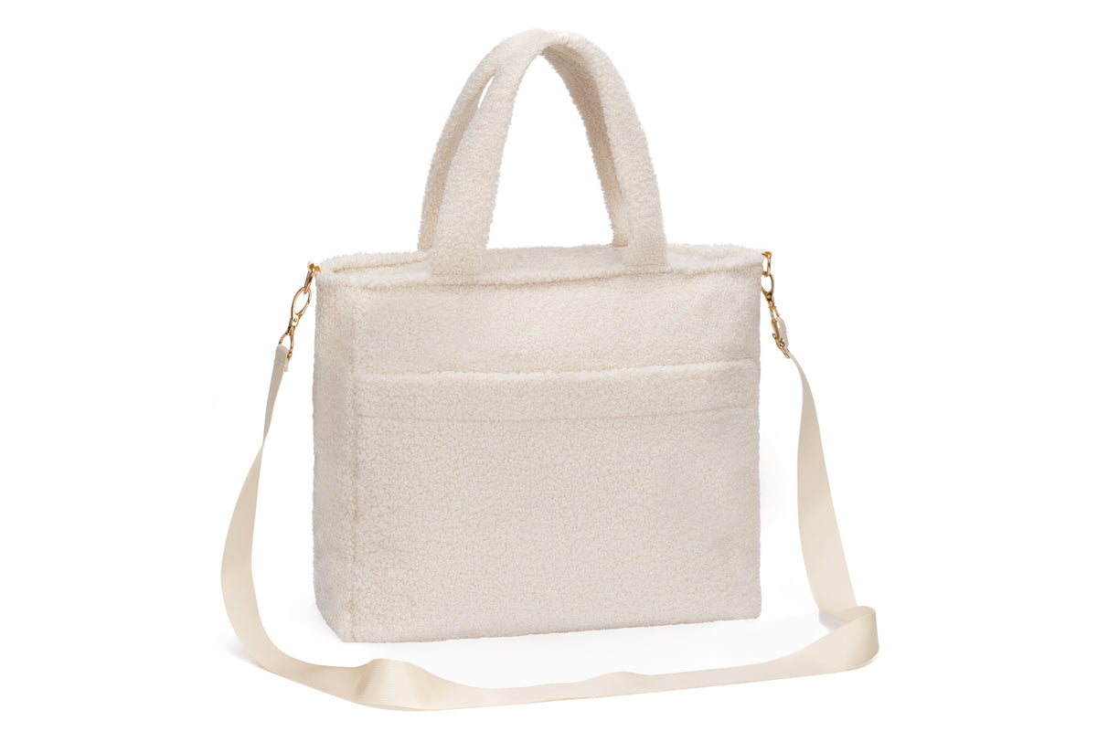 Wickeltasche Teddy Big beige