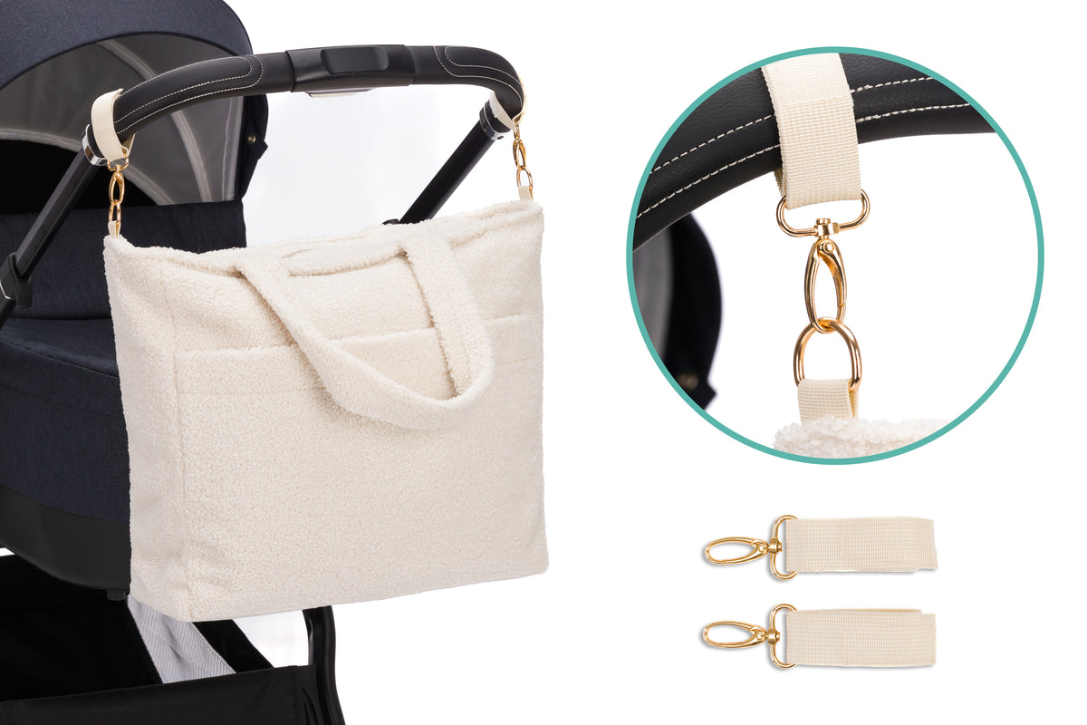 Wickeltasche Teddy Big beige