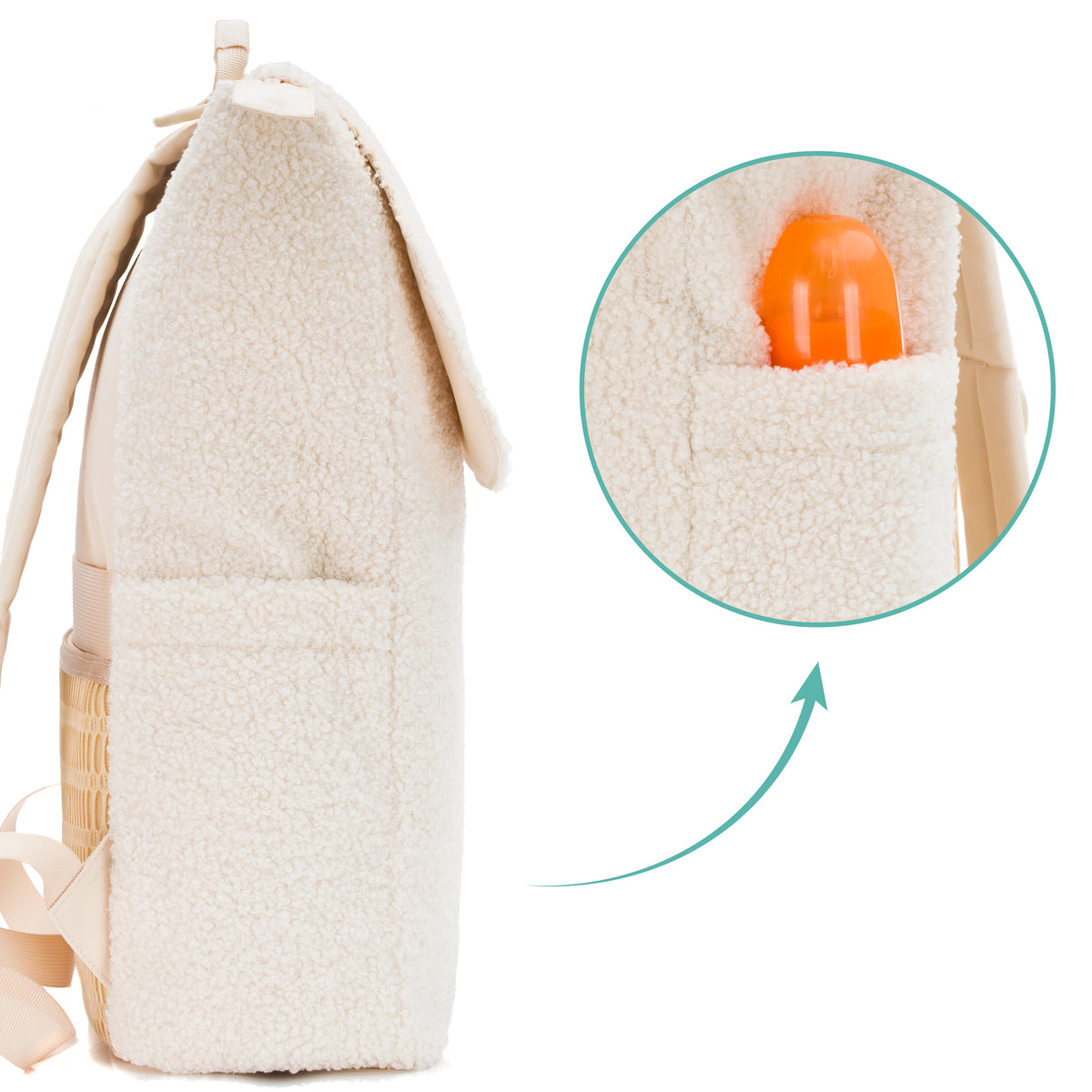 Changing Backpack Teddy