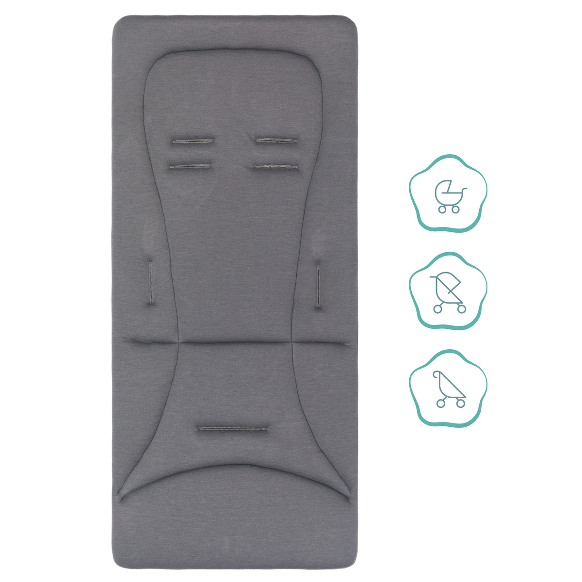 Reversible Seat Liner Jersey 30x73 cm