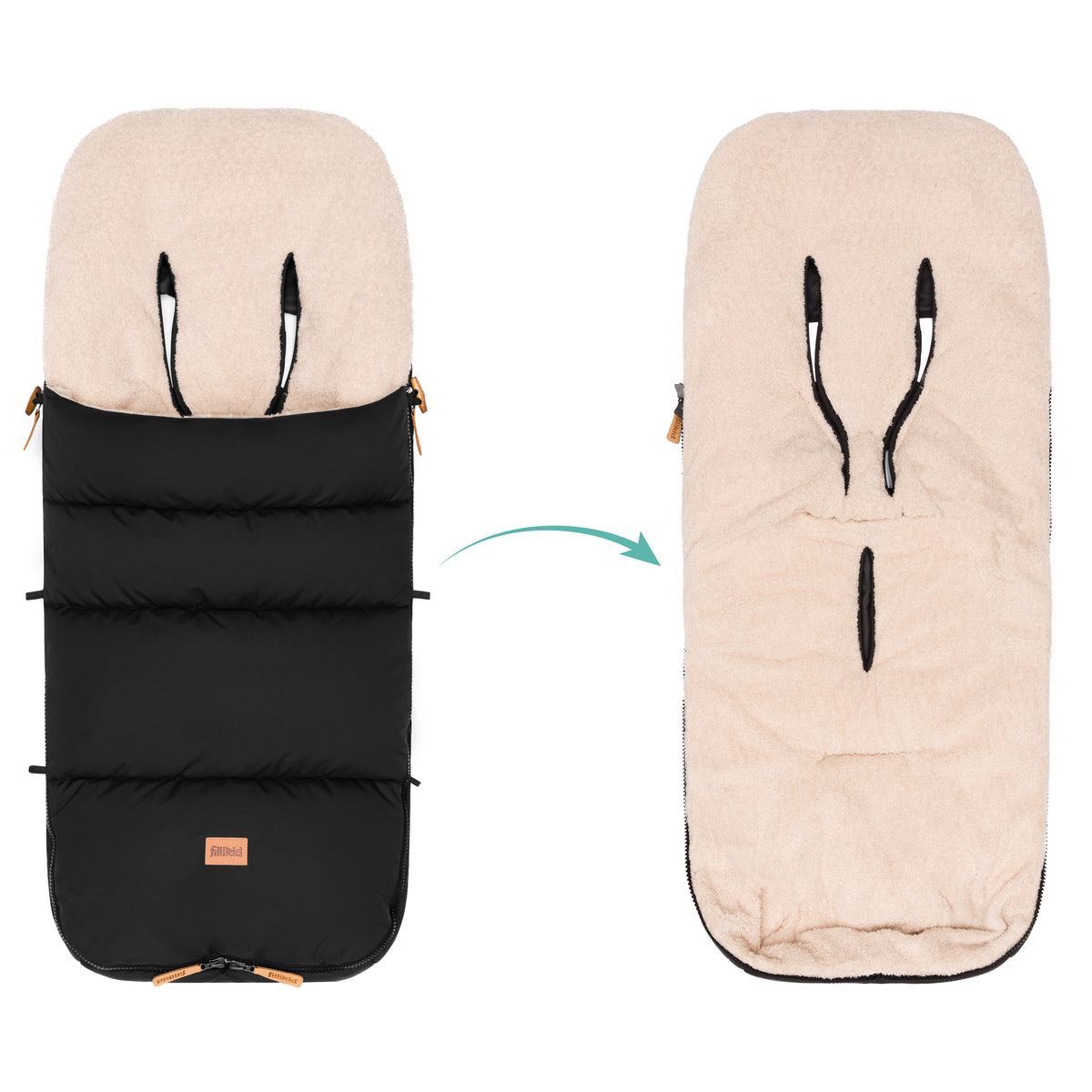 Winterfußsack Kinley Teddy