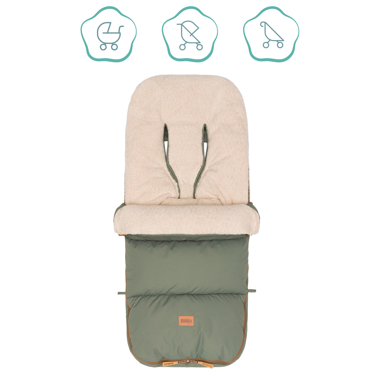 Winterfußsack Kinley Teddy