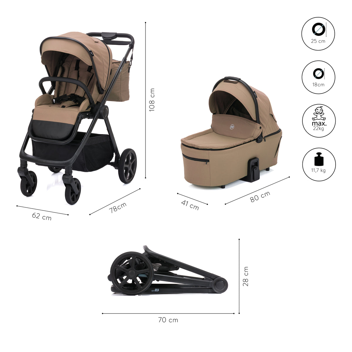 Pram Set Lion