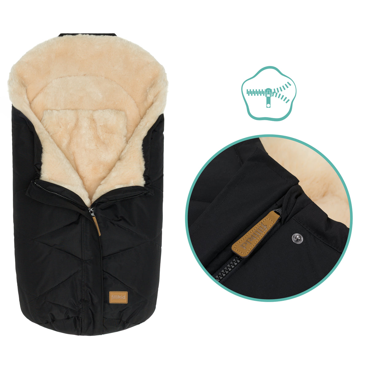 Winter Footmuff Vegan Style