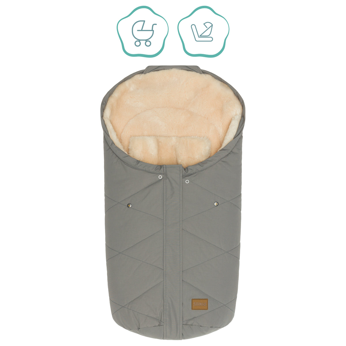 Winter Footmuff Vegan Style