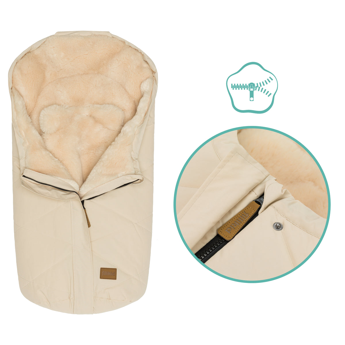 Winter Footmuff Vegan Style