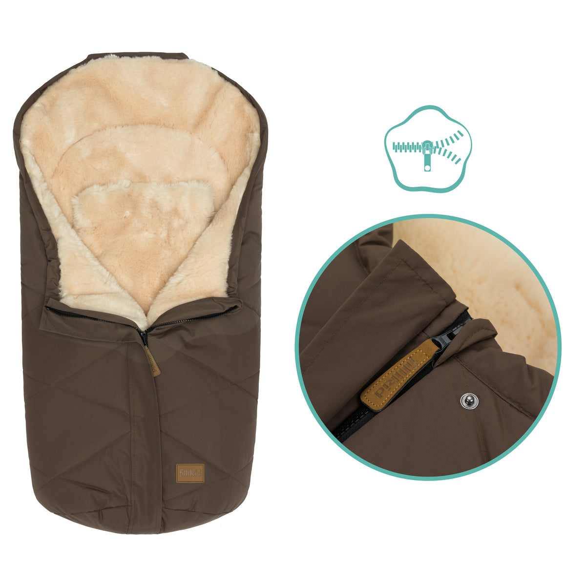 Winter Footmuff Vegan Style