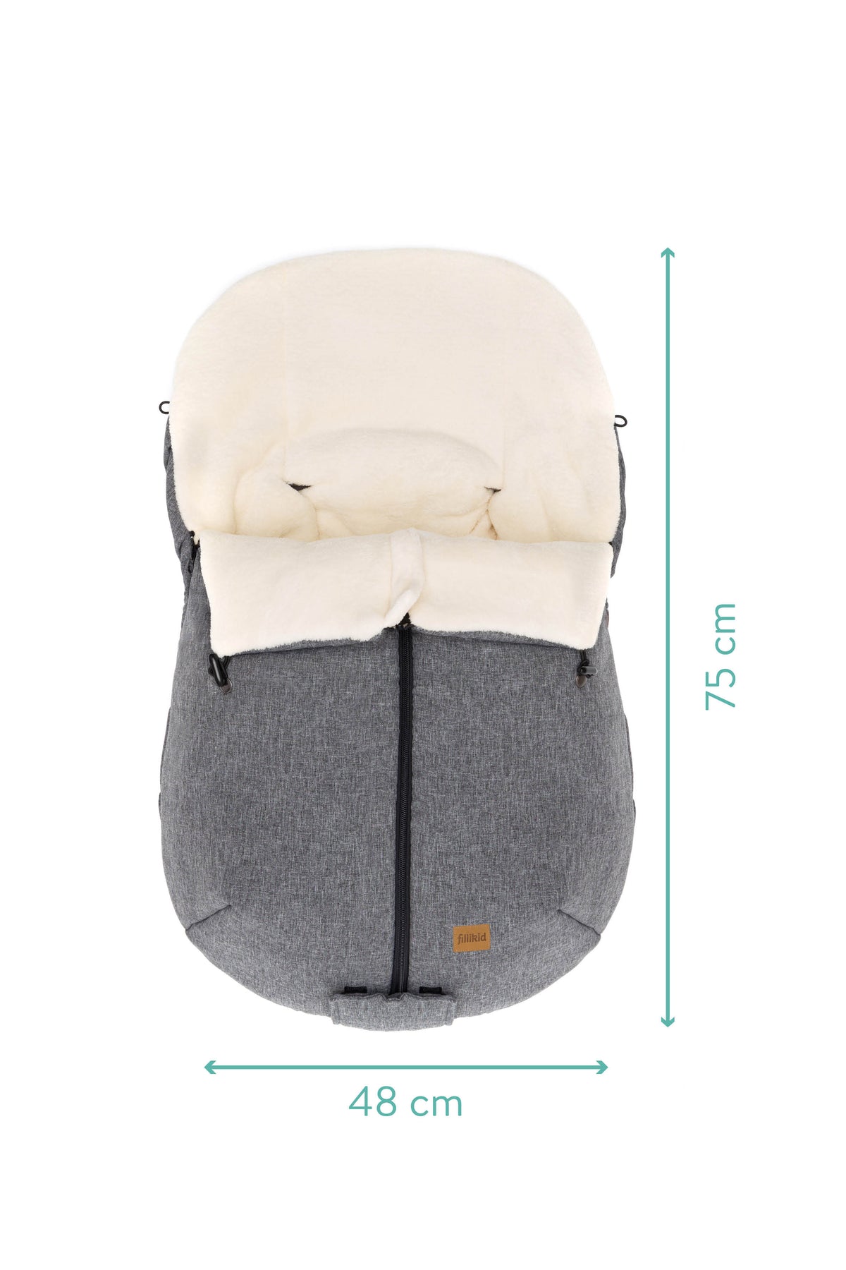 Winter Footmuff Sella with Centre Zip