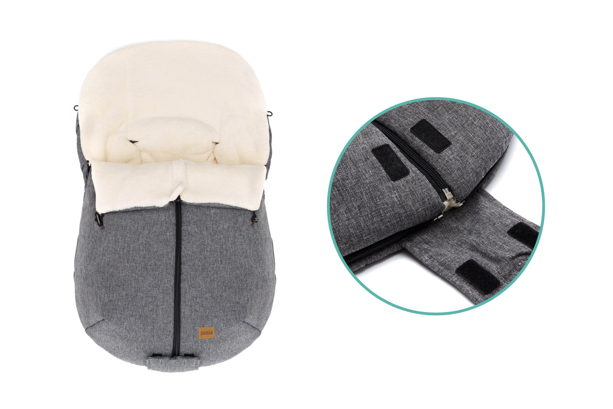 Winter Footmuff Sella with Centre Zip