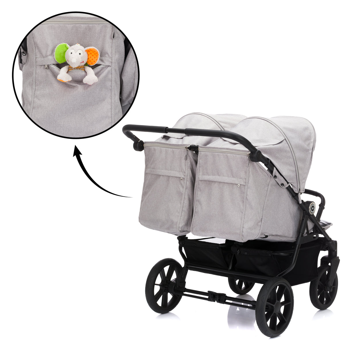 Twin Pram Duette