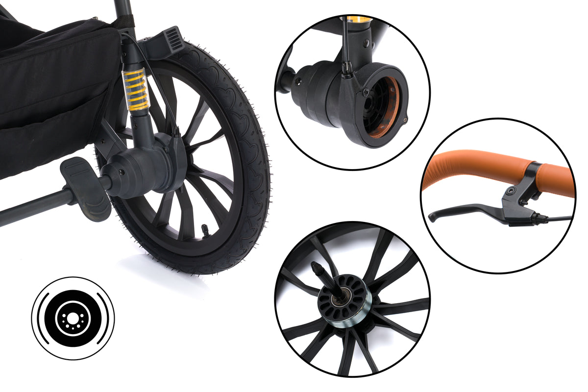 Jogger Run with Air Wheels